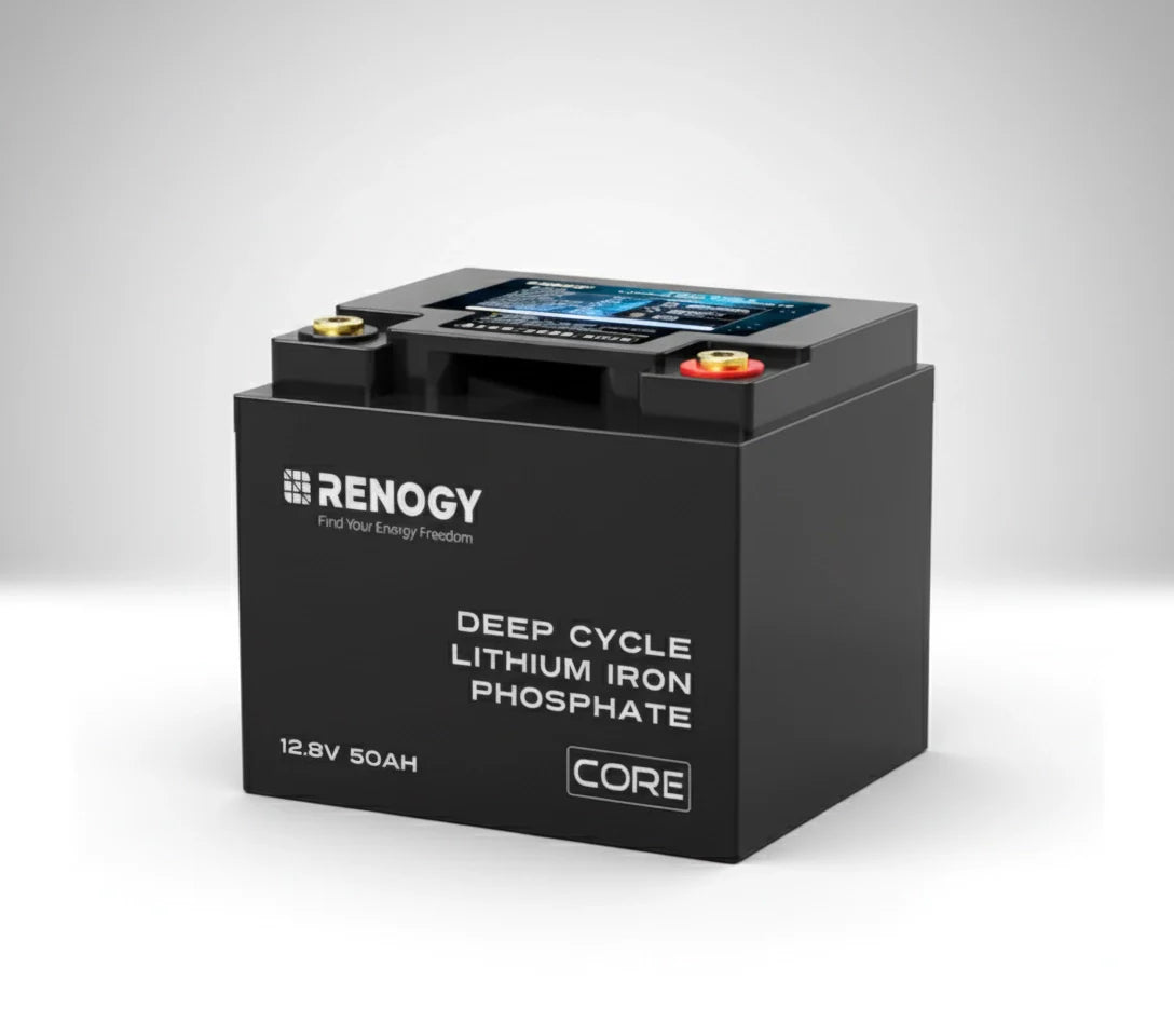 Core- 12V 50Ah Deep Cycle Lithium Iron Phosphate Battery